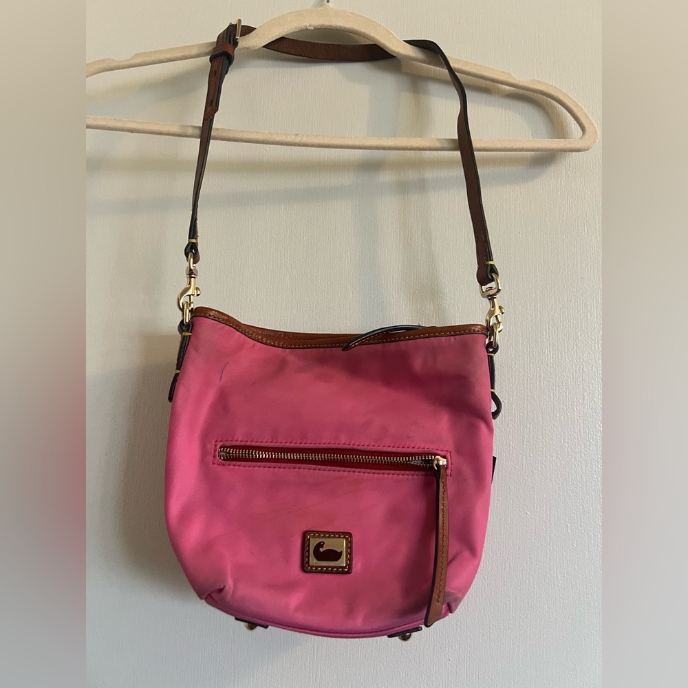 Dooney and Bourke Nylon Pink Purse